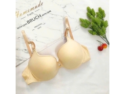 ÁO LOVELY MỎNG ÉP TRƠN  1216 - MÀU DA